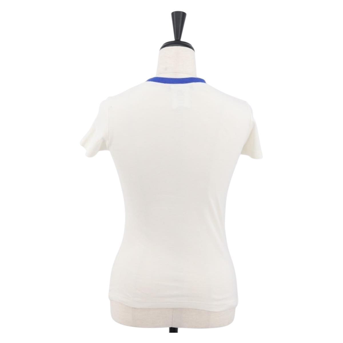Christian Dior Short-sleeved T-shirt cotton White Auth 166469SM