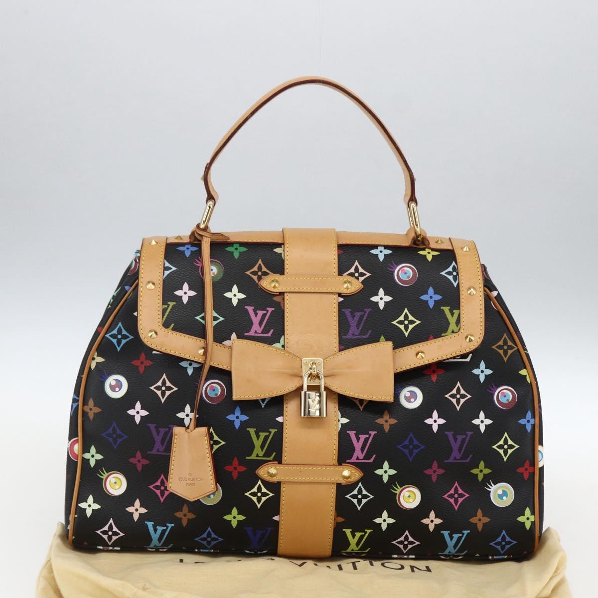 LOUIS VUITTON I Love Monogram Sack Retro GM Bag Multicolor M92052 Auth 166470SAM