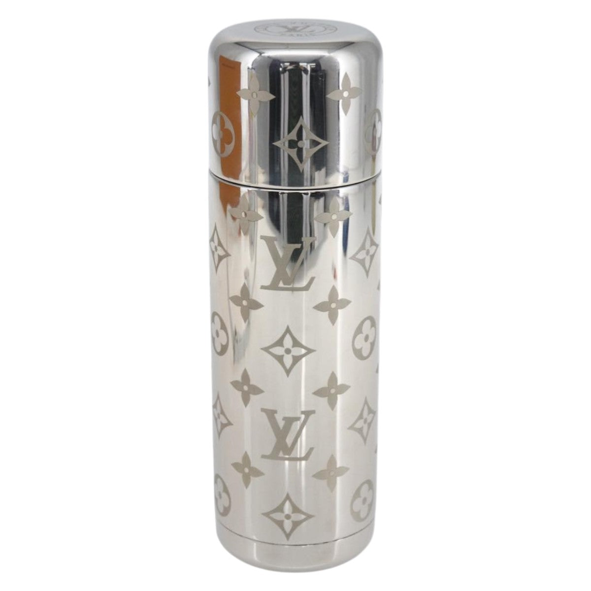 LOUIS VUITTON Monogram Watercolor Flask Holder Water White GI0625 Auth 166471SM