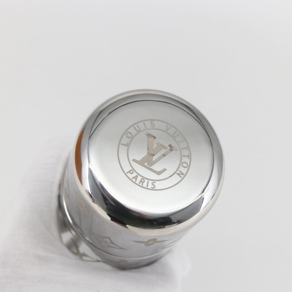 LOUIS VUITTON Monogram Watercolor Flask Holder Water White GI0625 Auth 166471SM