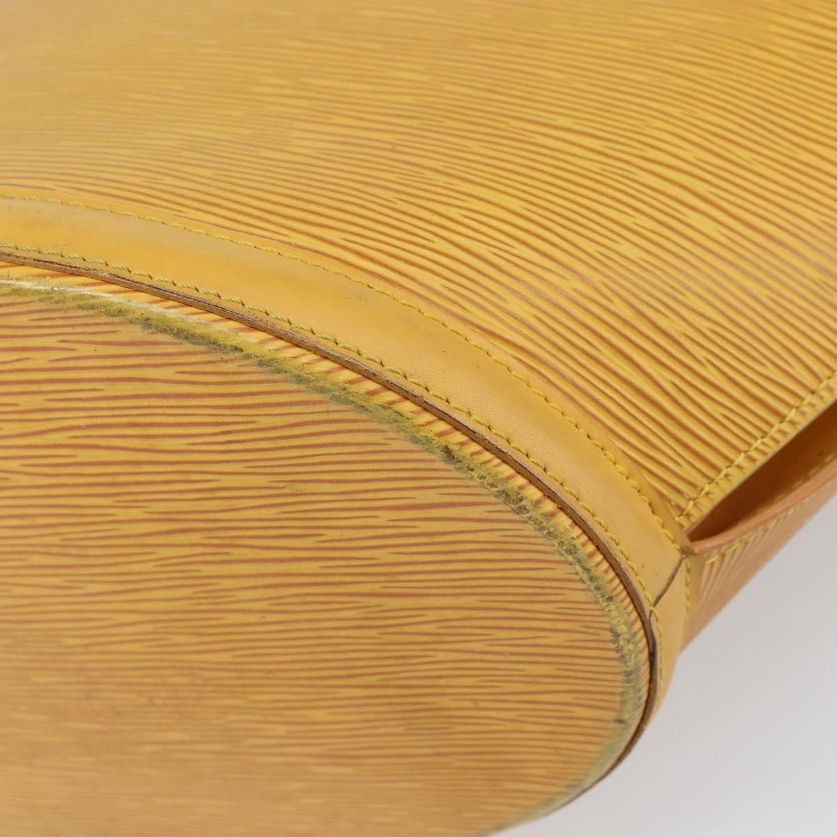 LOUIS VUITTON Epi Saint Jacques Shopping Shoulder Bag Yellow M52269 Auth 166474