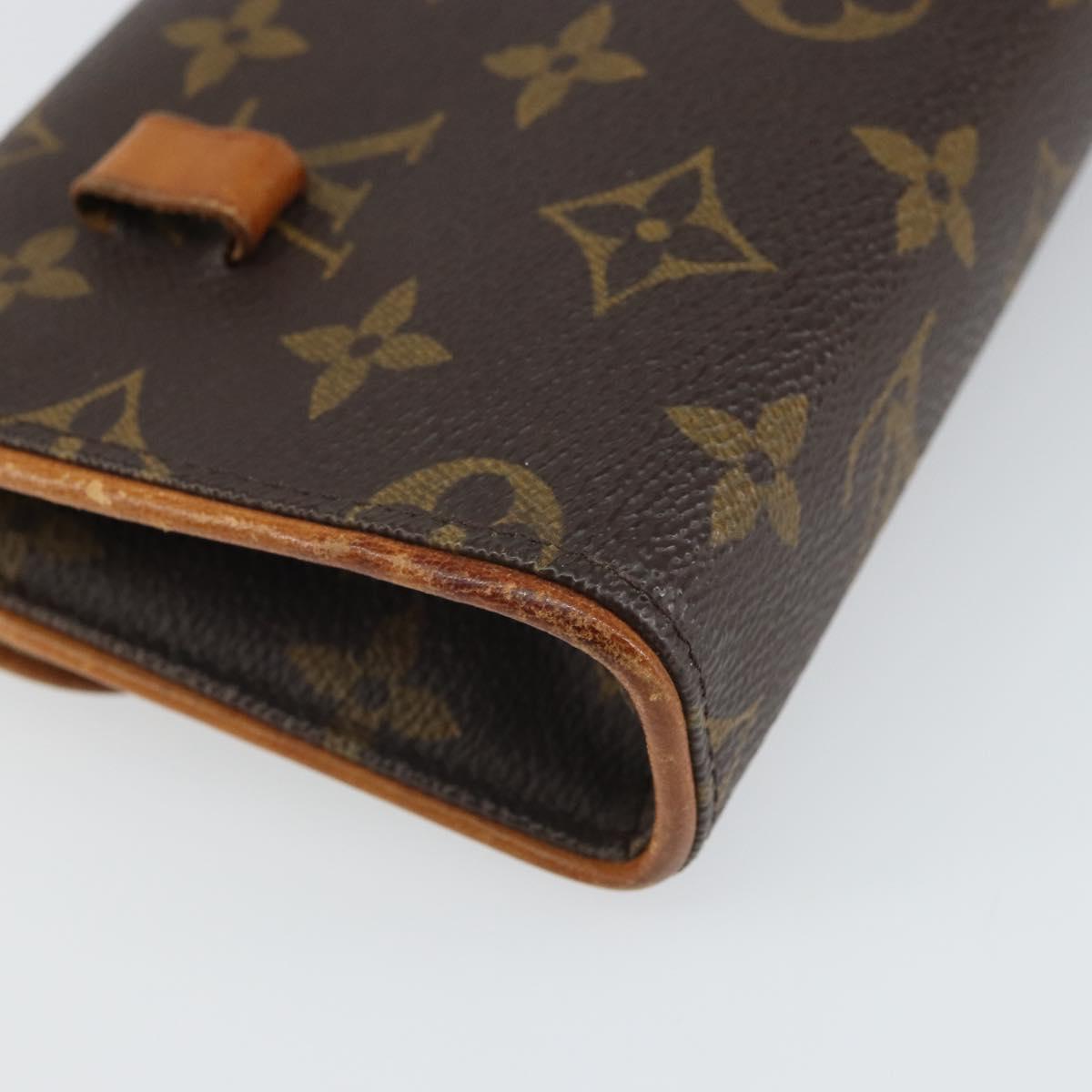 LOUIS VUITTON Monogram Pochette Florentine Waist bag M51855 LV Auth 166505