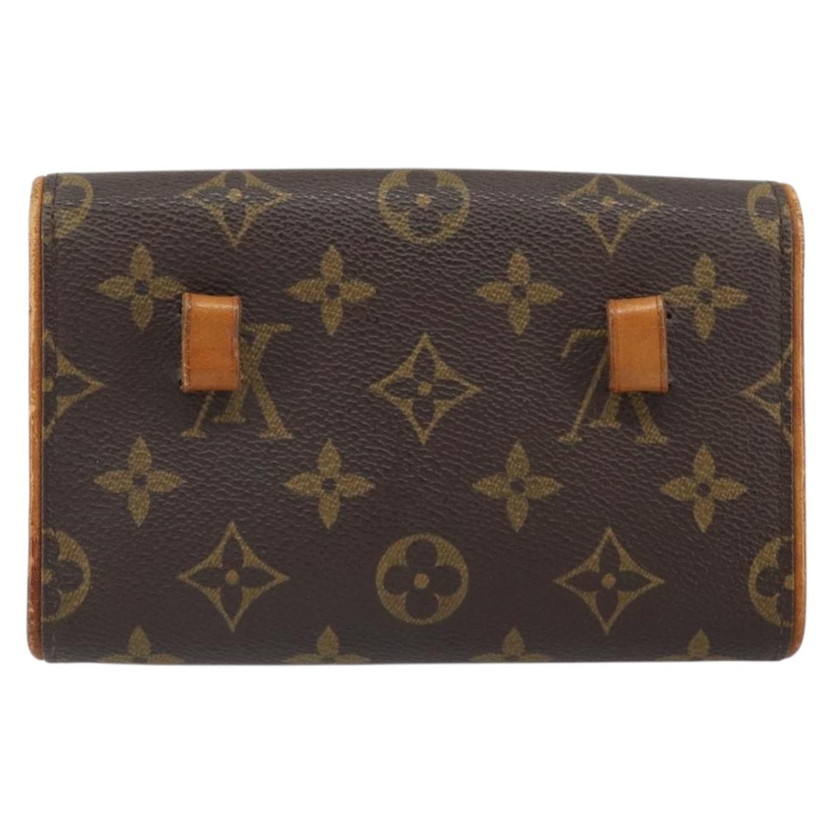 LOUIS VUITTON Monogram Pochette Florentine Waist bag M51855 LV Auth 166505