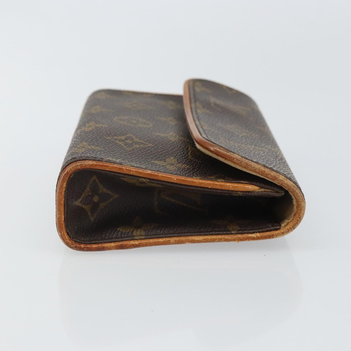 LOUIS VUITTON Monogram Pochette Florentine Waist bag M51855 LV Auth 166505