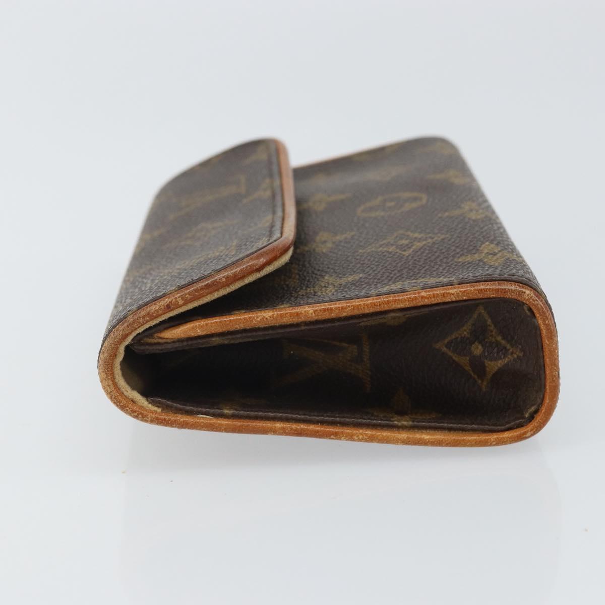 LOUIS VUITTON Monogram Pochette Florentine Waist bag M51855 LV Auth 166505