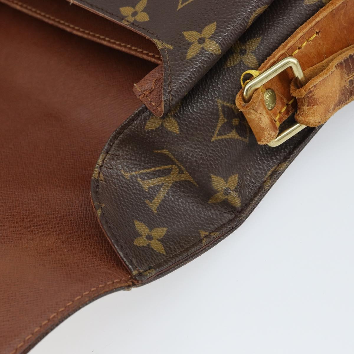 LOUIS VUITTON Monogram Cartouchiere GM Shoulder Bag M51252 LV Auth 166513