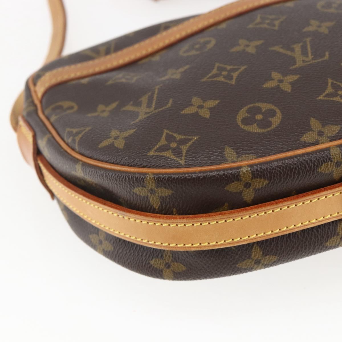 LOUIS VUITTON Monogram Jeune Fille MM Shoulder Bag M51226 LV Auth 166520