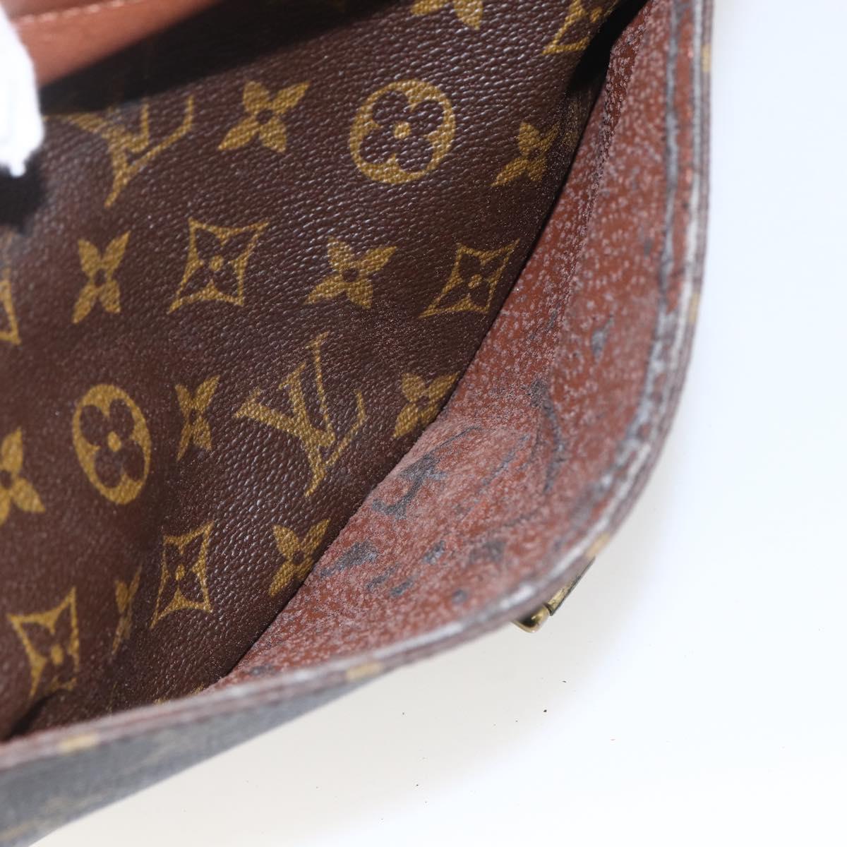 LOUIS VUITTON Monogram Jeune Fille MM Shoulder Bag M51226 LV Auth 166520