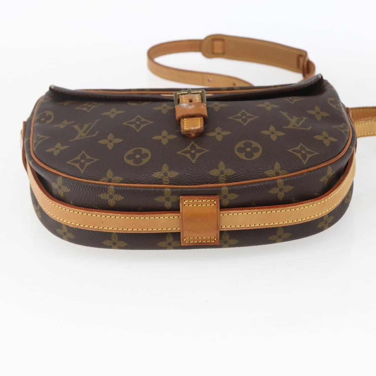 LOUIS VUITTON Monogram Jeune Fille MM Shoulder Bag M51226 LV Auth 166520