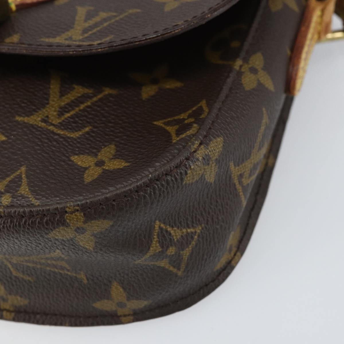 LOUIS VUITTON Monogram Saint Cloud PM Shoulder Bag M51244 LV Auth 166523