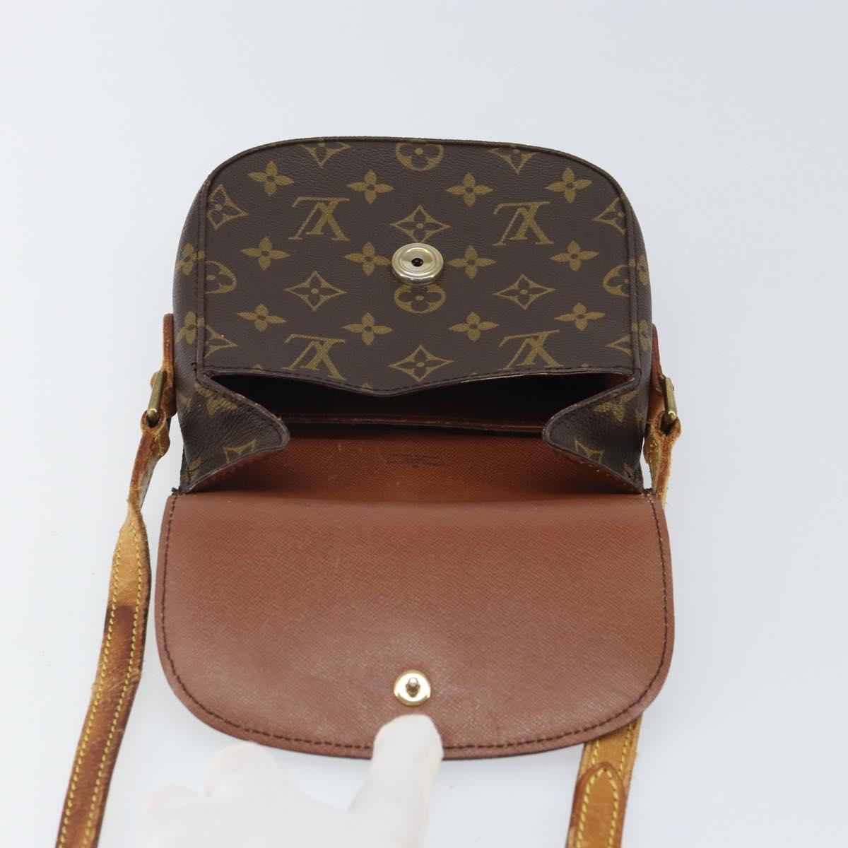 LOUIS VUITTON Monogram Saint Cloud PM Shoulder Bag M51244 LV Auth 166523