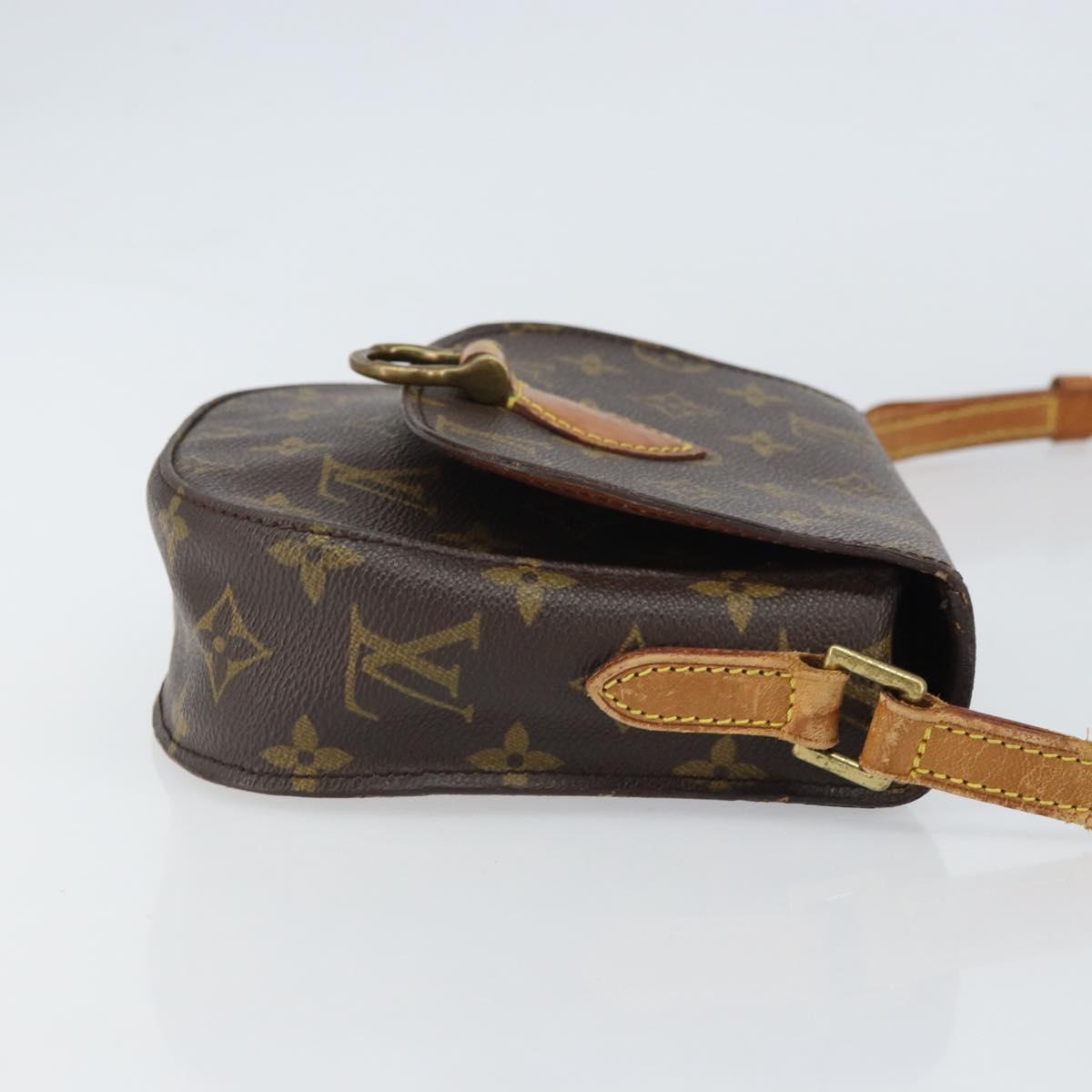 LOUIS VUITTON Monogram Saint Cloud PM Shoulder Bag M51244 LV Auth 166523