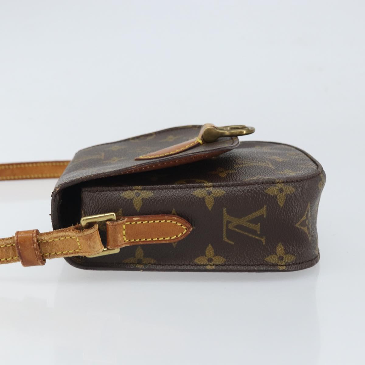 LOUIS VUITTON Monogram Saint Cloud PM Shoulder Bag M51244 LV Auth 166523