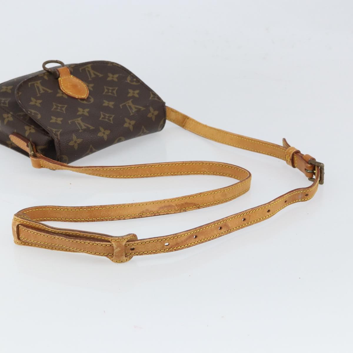 LOUIS VUITTON Monogram Saint Cloud PM Shoulder Bag M51244 LV Auth 166524