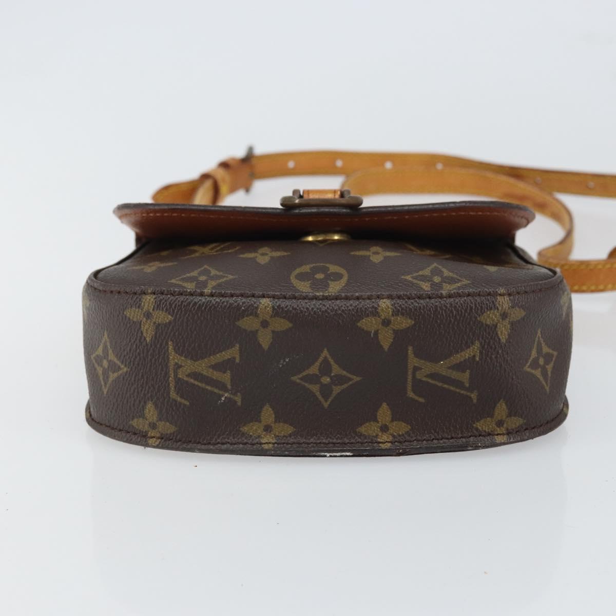 LOUIS VUITTON Monogram Saint Cloud PM Shoulder Bag M51244 LV Auth 166524