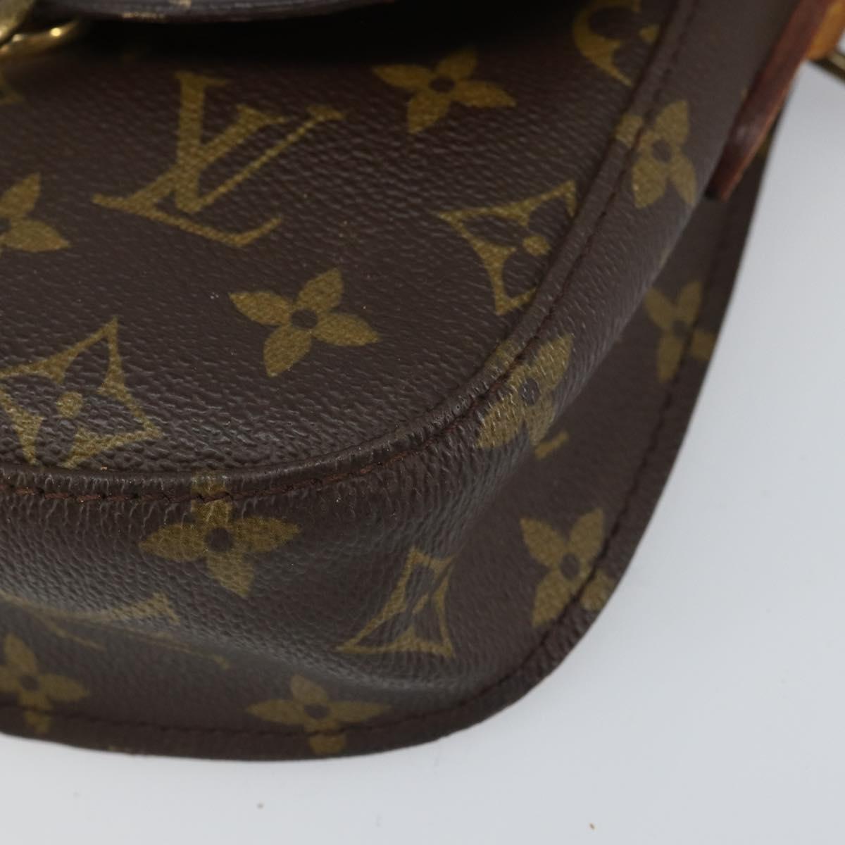 LOUIS VUITTON Monogram Saint Cloud PM Shoulder Bag M51244 LV Auth 166525