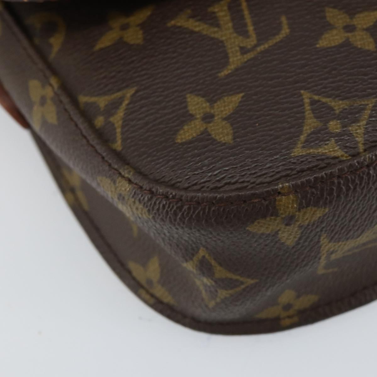 LOUIS VUITTON Monogram Saint Cloud PM Shoulder Bag M51244 LV Auth 166525