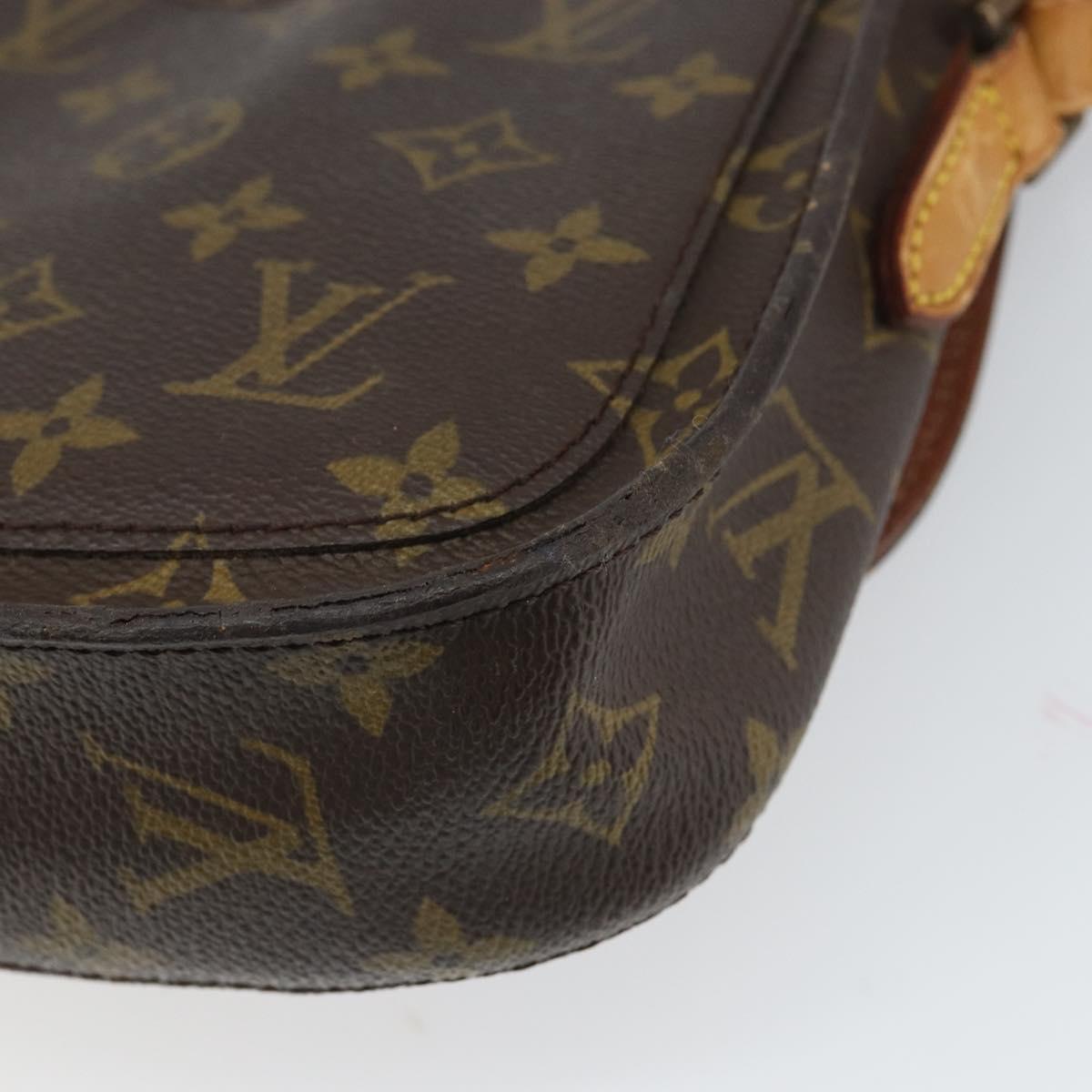 LOUIS VUITTON Monogram Saint Cloud PM Shoulder Bag M51244 LV Auth 166525