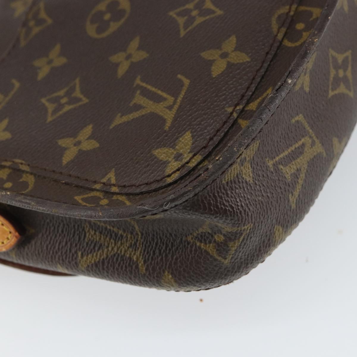 LOUIS VUITTON Monogram Saint Cloud PM Shoulder Bag M51244 LV Auth 166525