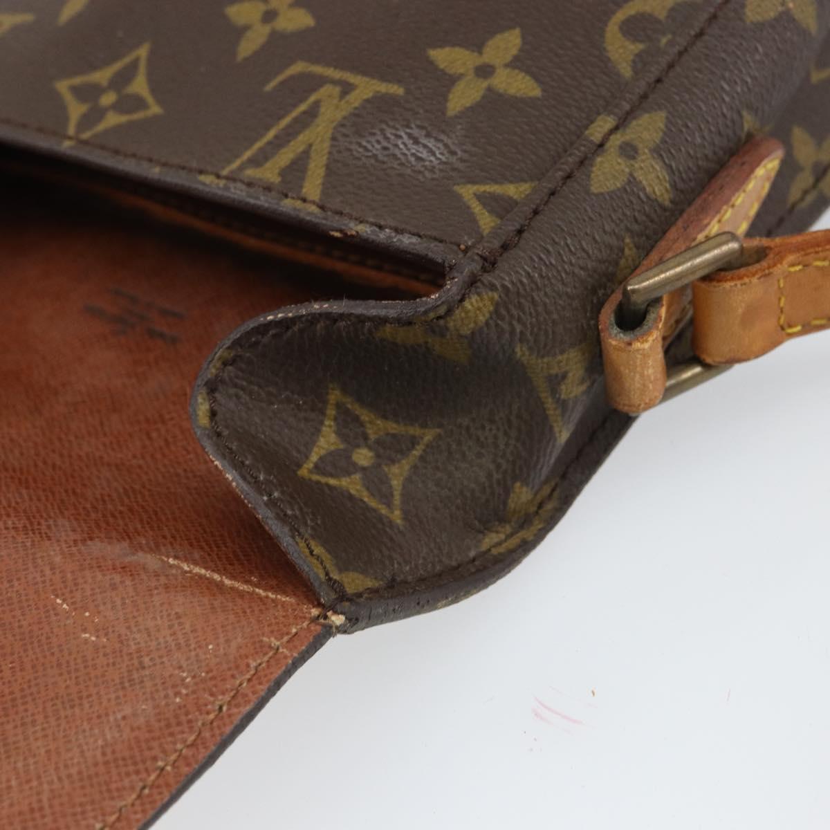 LOUIS VUITTON Monogram Saint Cloud PM Shoulder Bag M51244 LV Auth 166525