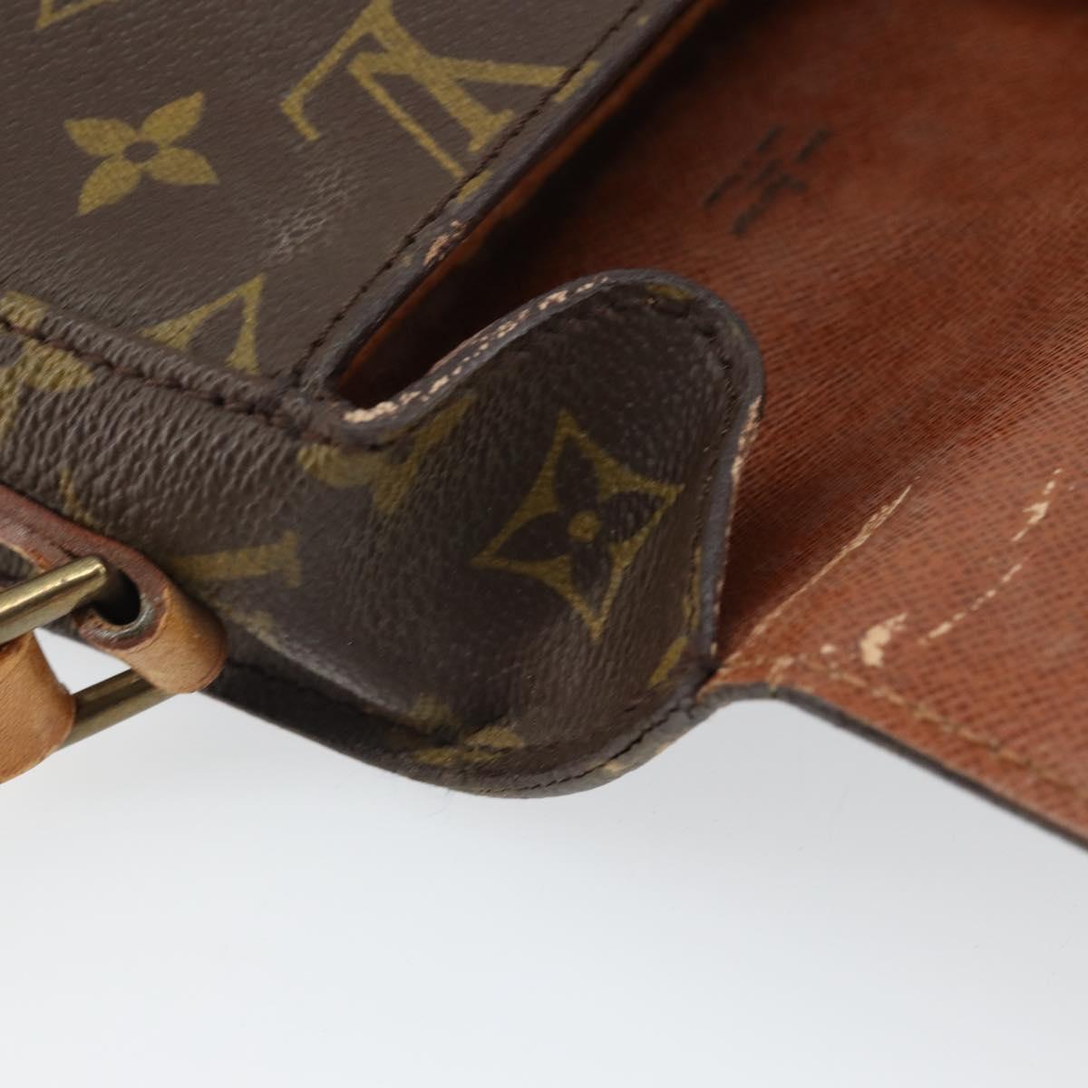 LOUIS VUITTON Monogram Saint Cloud PM Shoulder Bag M51244 LV Auth 166525