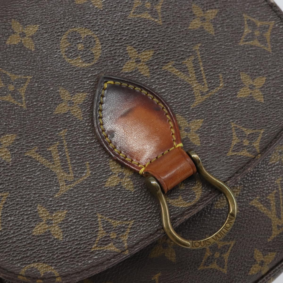 LOUIS VUITTON Monogram Saint Cloud MM Shoulder Bag M51243 LV Auth 166526