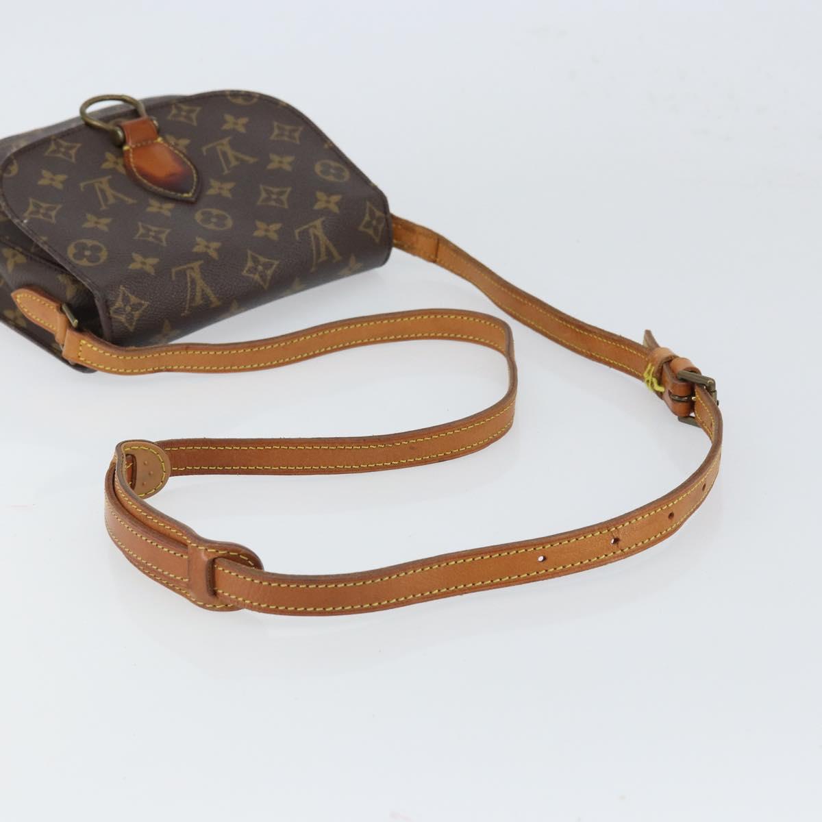 LOUIS VUITTON Monogram Saint Cloud MM Shoulder Bag M51243 LV Auth 166526