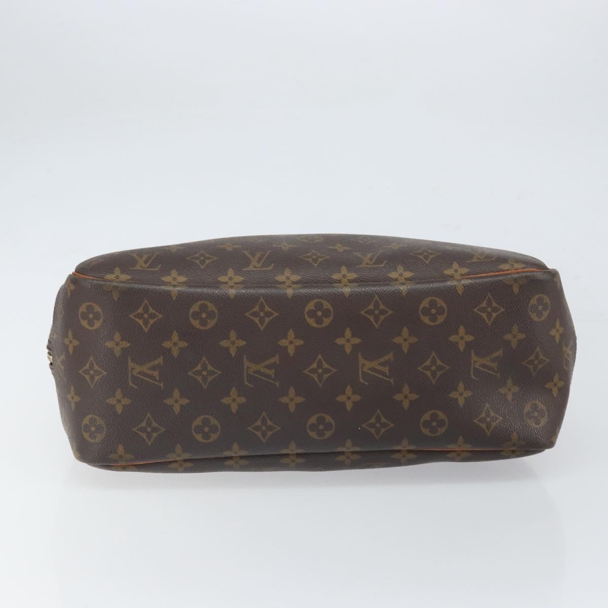 LOUIS VUITTON Monogram Deauville Hand Bag M47270 LV Auth 166538