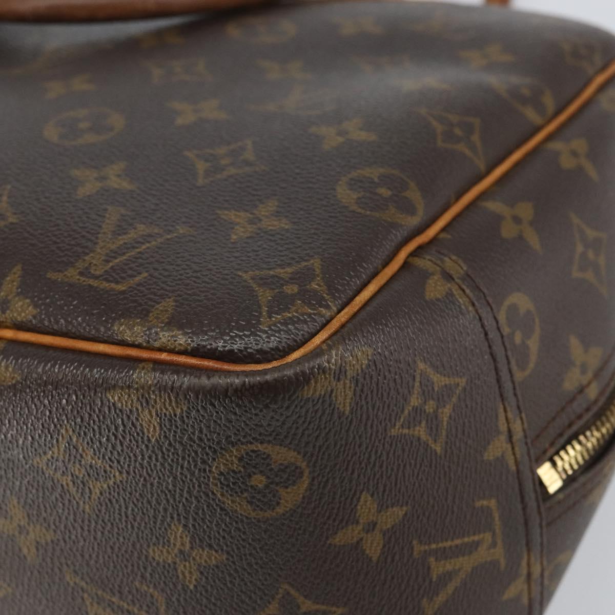 LOUIS VUITTON Monogram Deauville Hand Bag M47270 LV Auth 166538