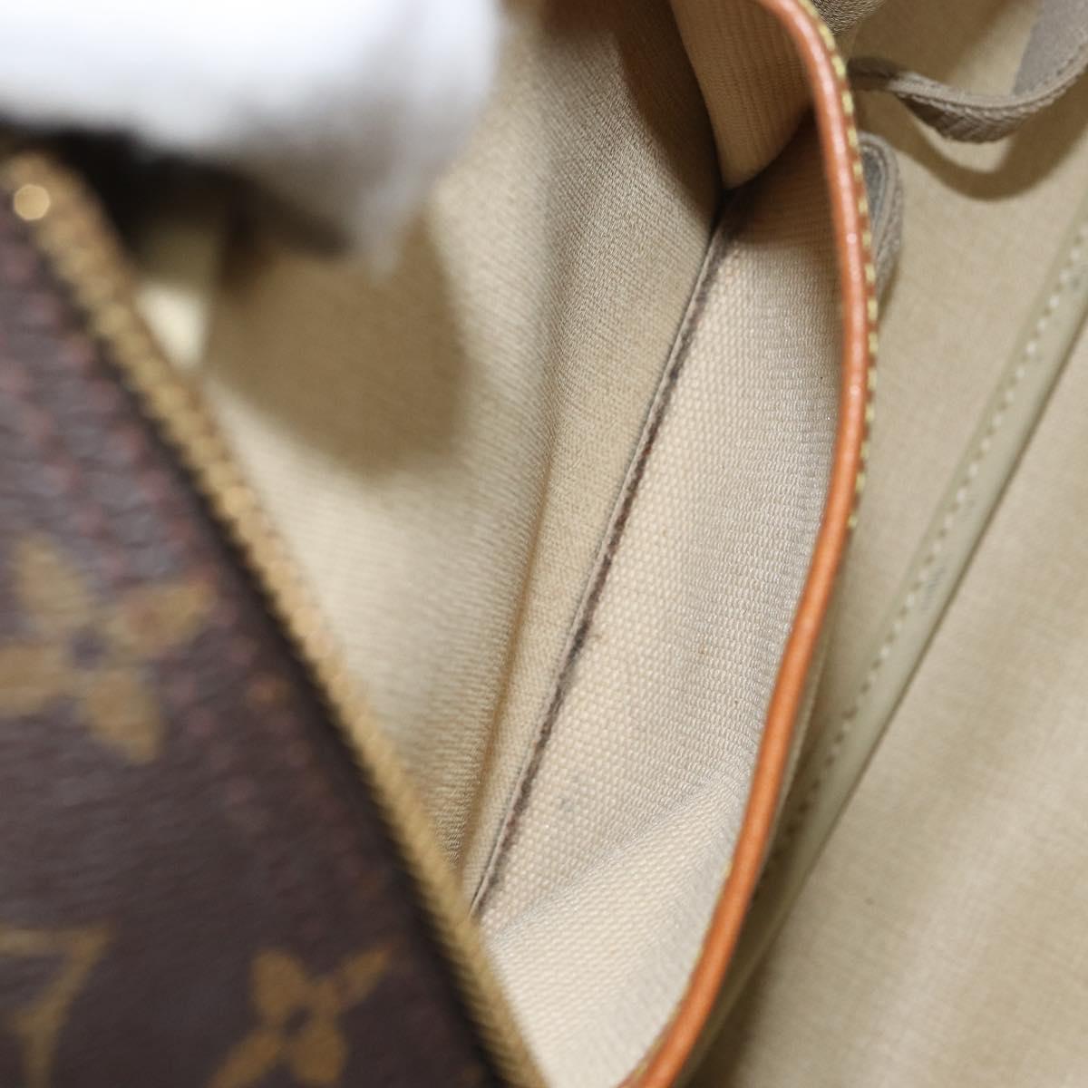 LOUIS VUITTON Monogram Deauville Hand Bag M47270 LV Auth 166538