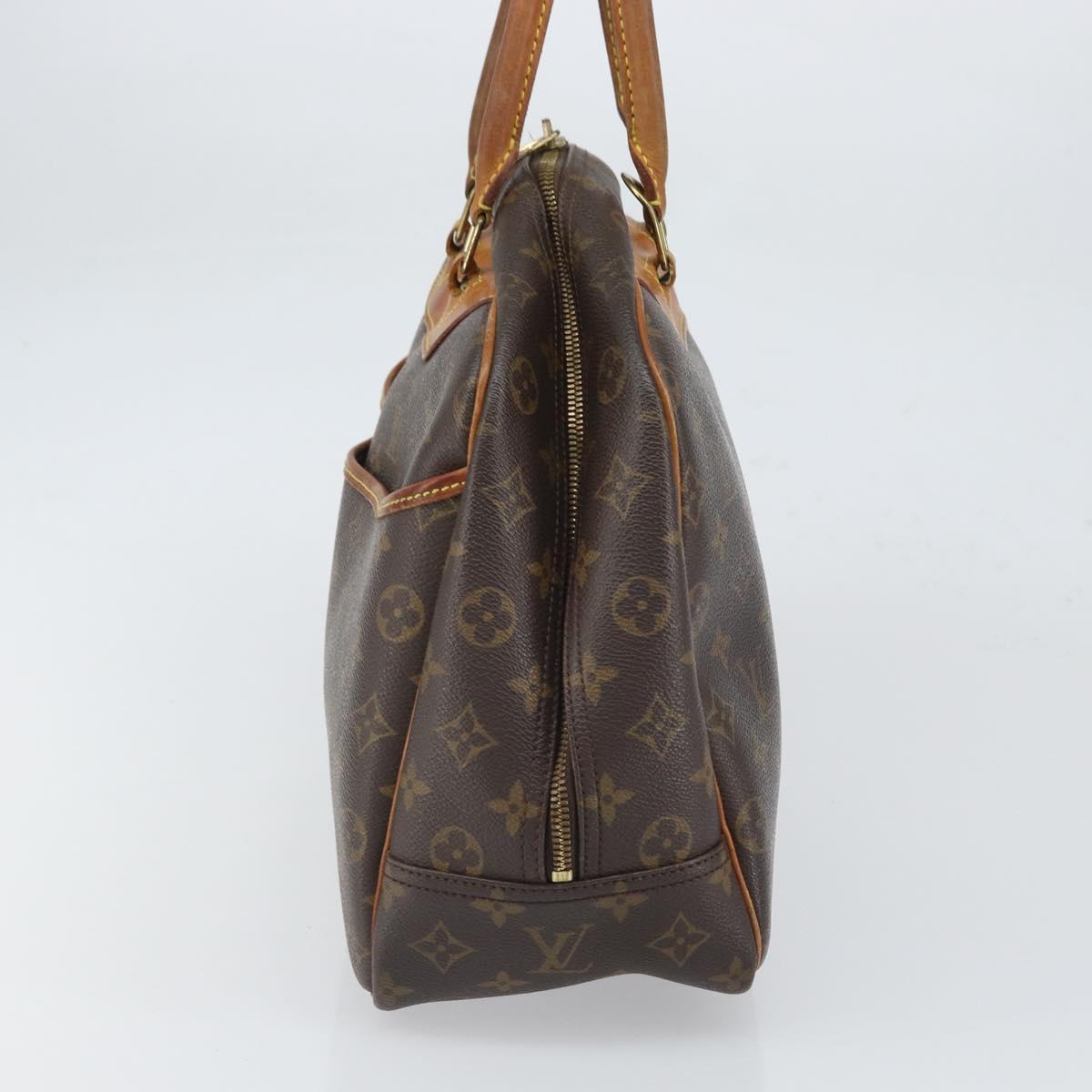LOUIS VUITTON Monogram Deauville Hand Bag M47270 LV Auth 166538