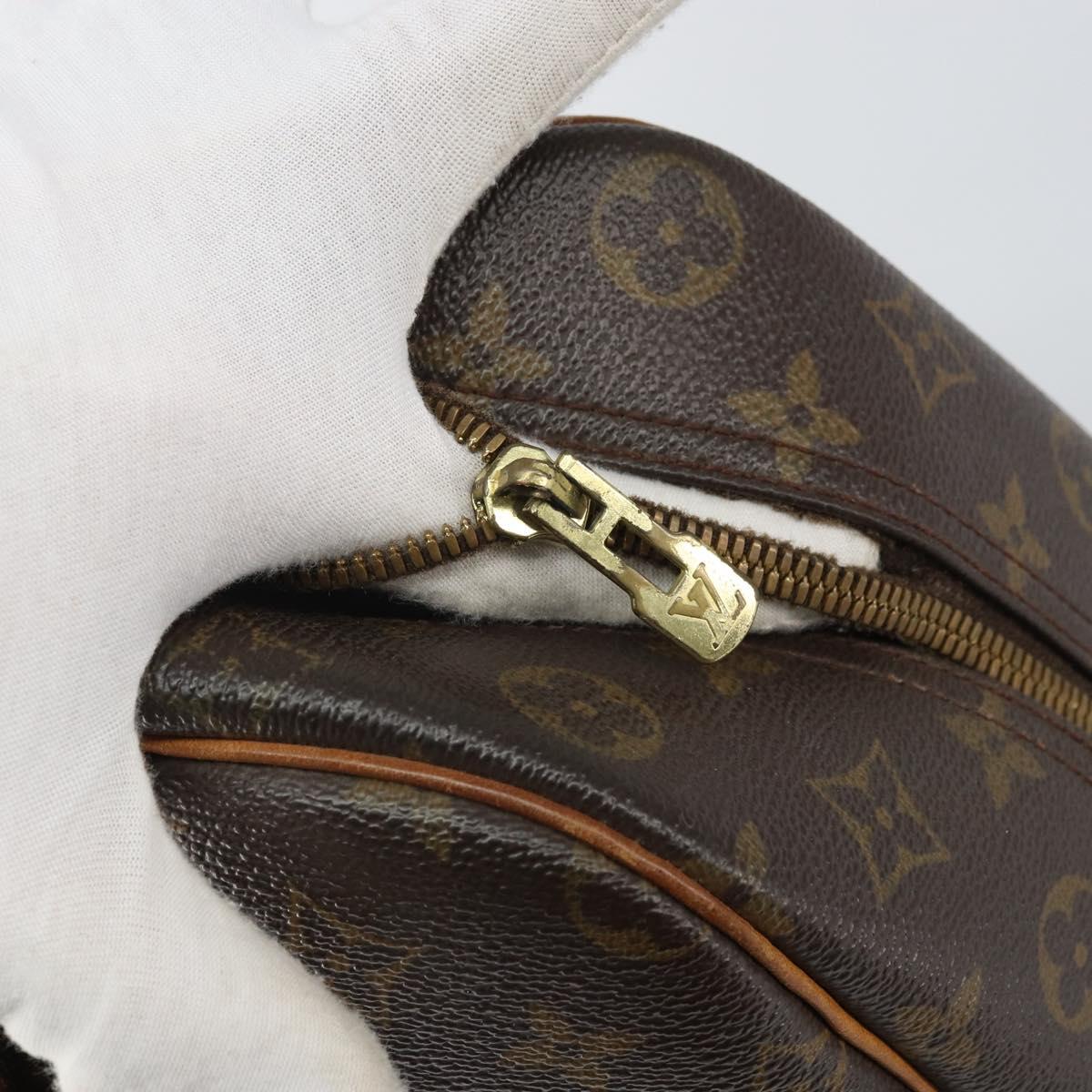 LOUIS VUITTON Monogram Deauville Hand Bag M47270 LV Auth 166538