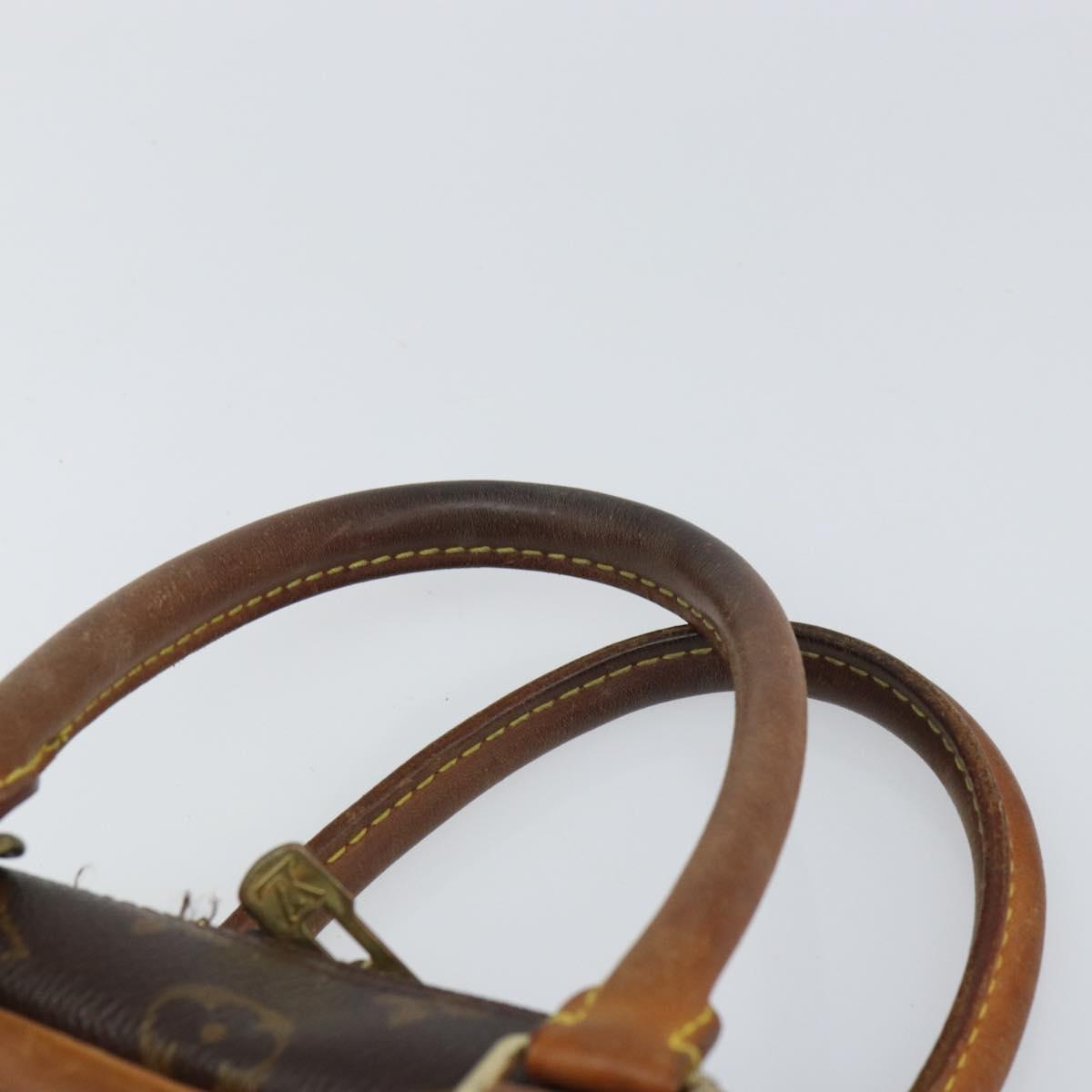 LOUIS VUITTON Monogram Deauville Hand Bag M47270 LV Auth 166538