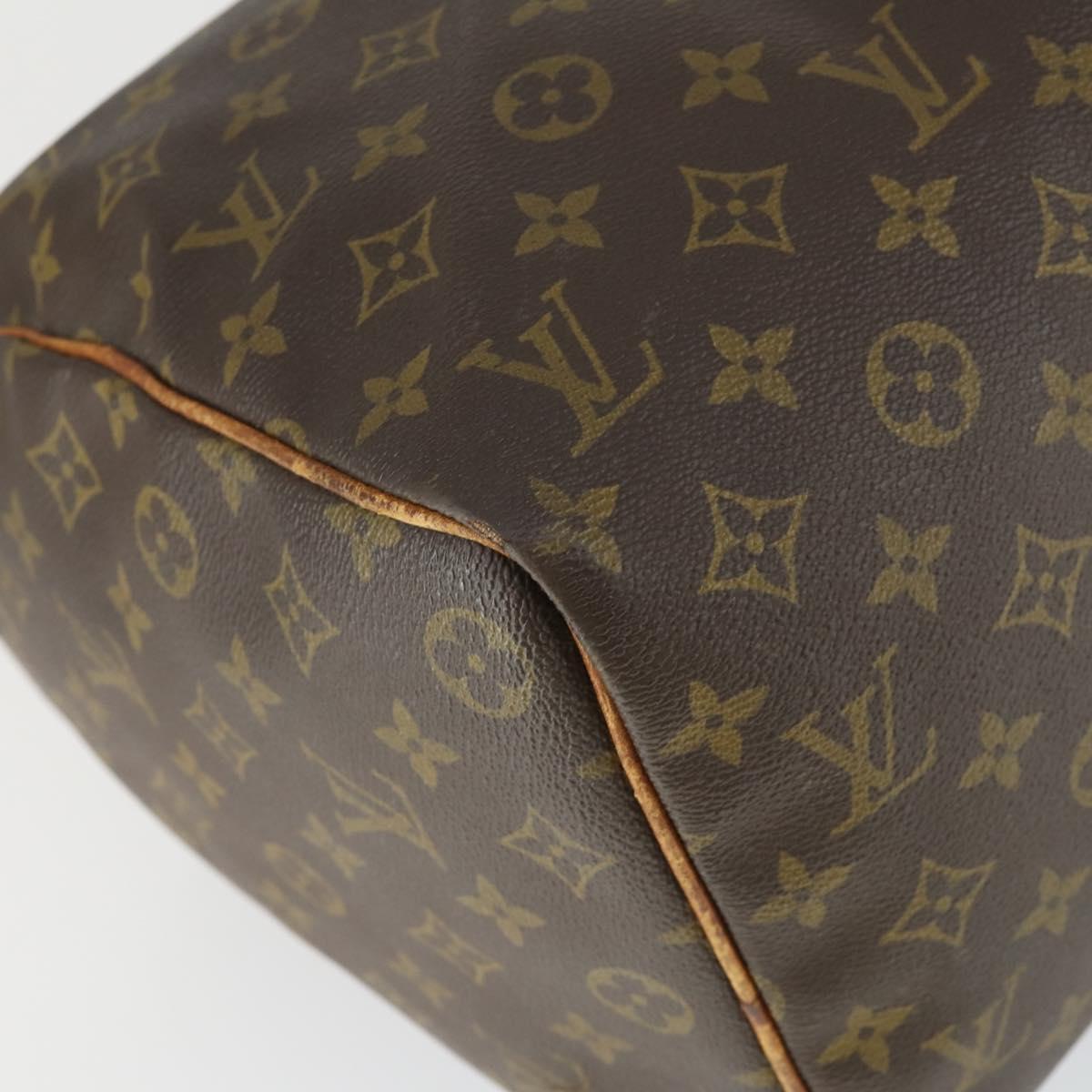 LOUIS VUITTON Monogram Keepall 45 Boston Bag M41428 LV Auth 166548