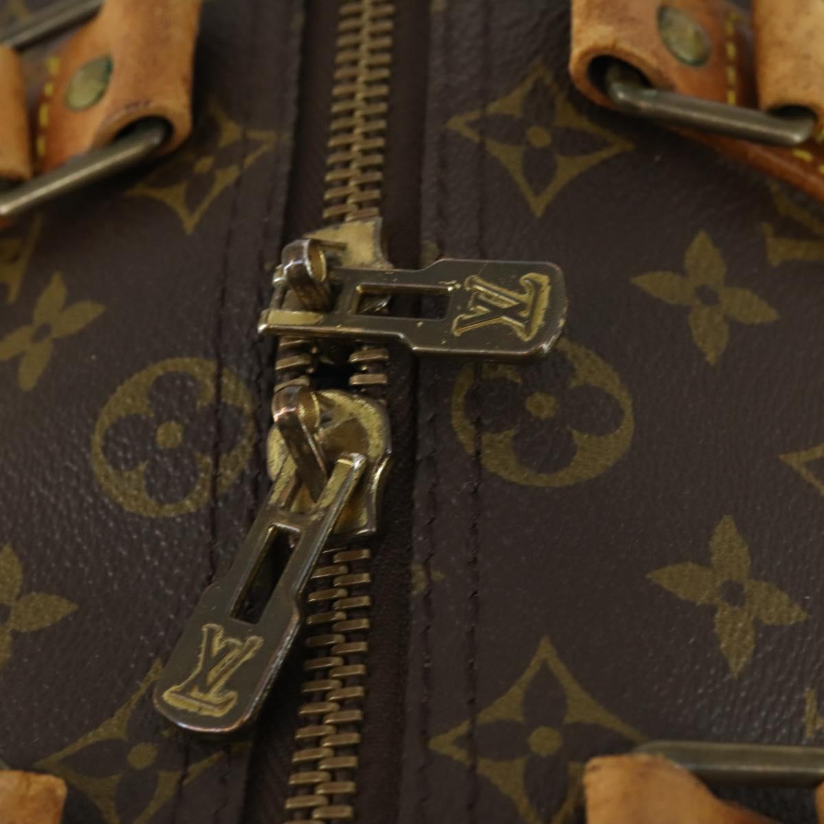 LOUIS VUITTON Monogram Keepall 45 Boston Bag M41428 LV Auth 166548