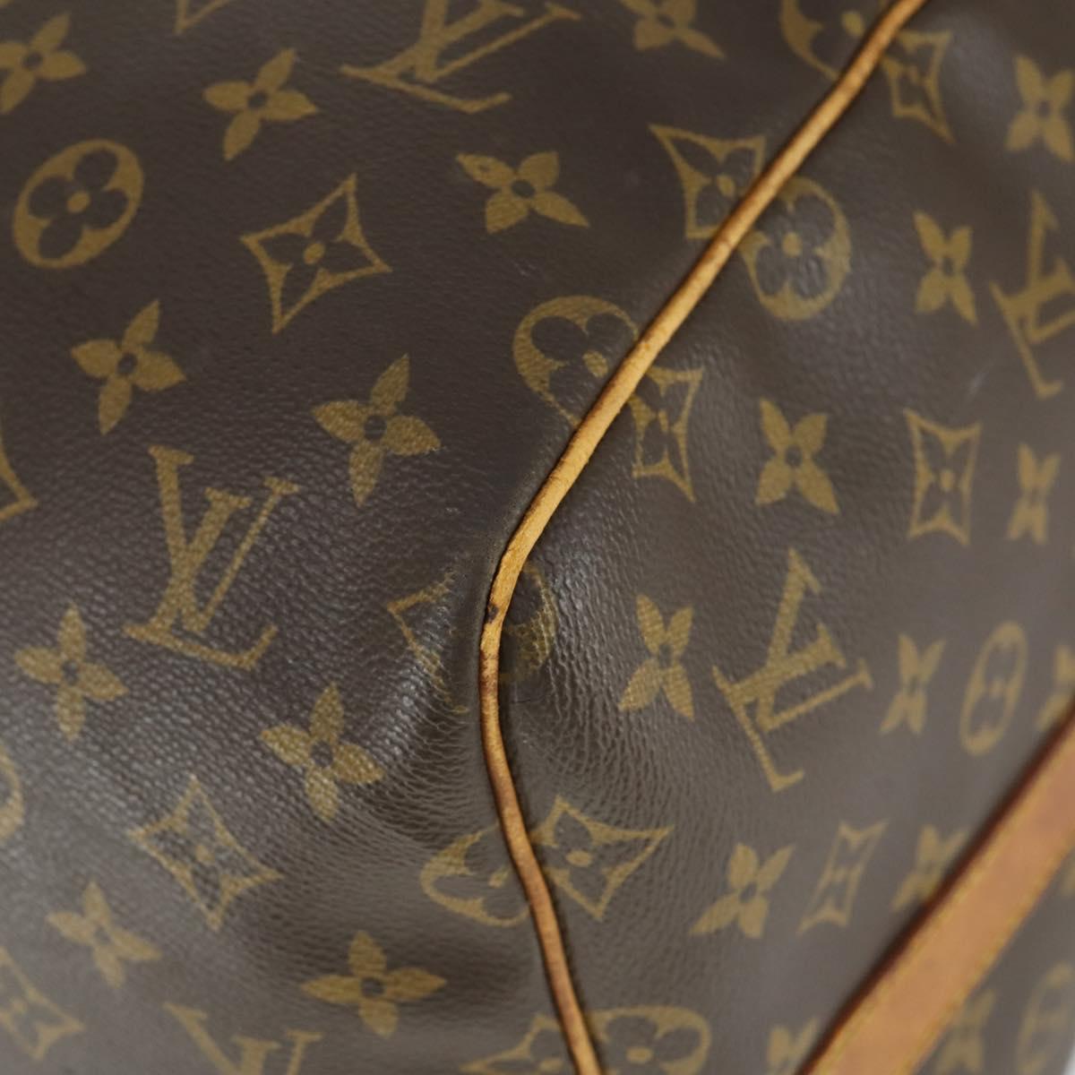 LOUIS VUITTON Monogram Keepall Bandouliere 55 Boston Bag M41414 LV Auth 166551