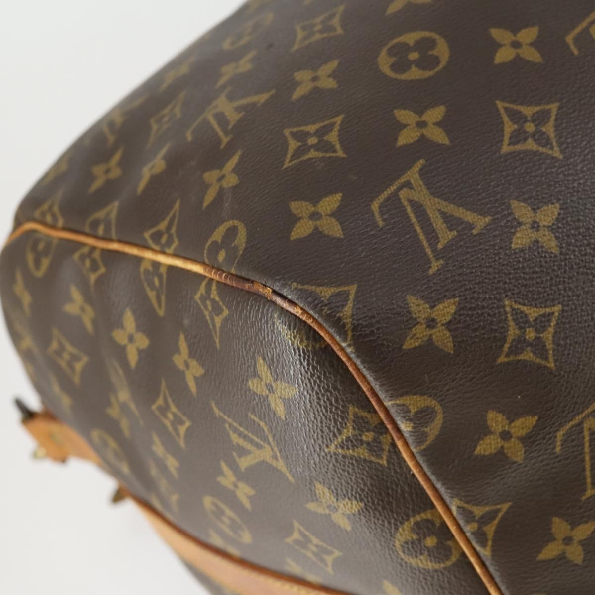 LOUIS VUITTON Monogram Keepall Bandouliere 55 Boston Bag M41414 LV Auth 166551