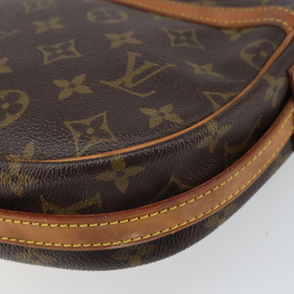 LOUIS VUITTON Monogram Jeune Fille MM Shoulder Bag M51226 LV Auth 166577