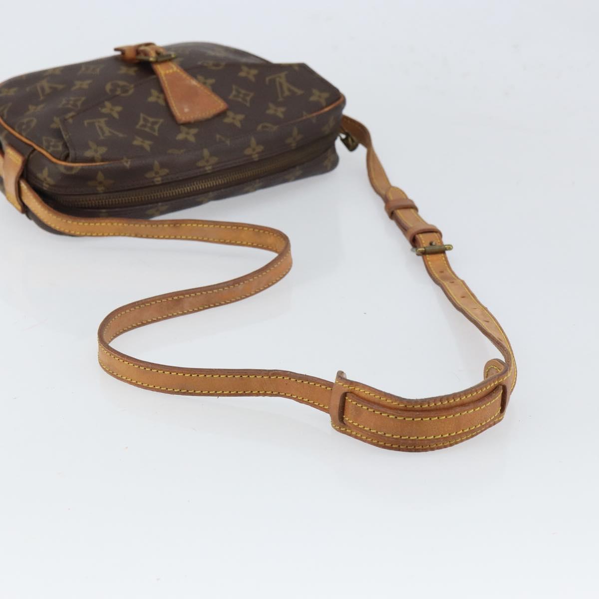 LOUIS VUITTON Monogram Jeune Fille MM Shoulder Bag M51226 LV Auth 166577