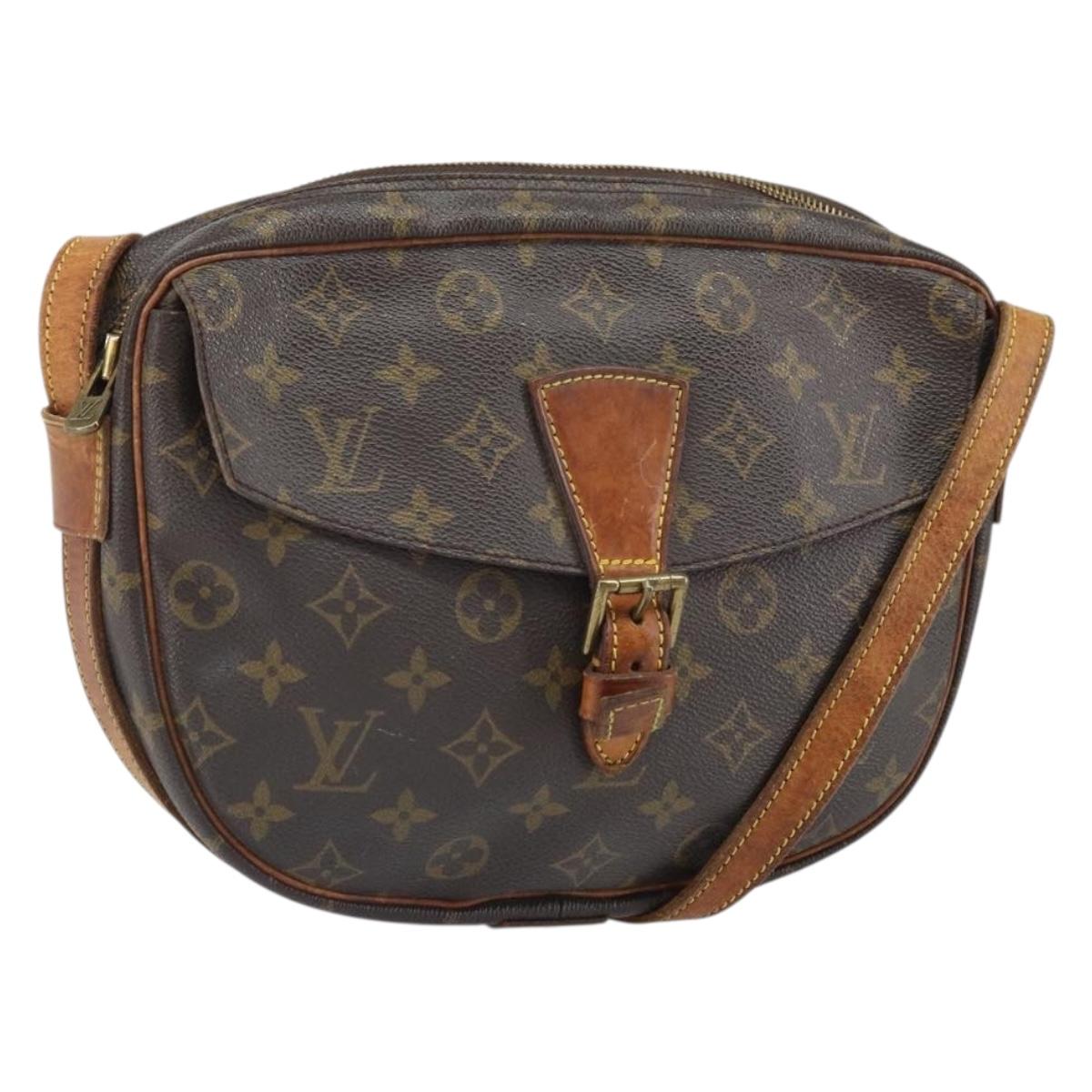 LOUIS VUITTON Monogram Jeune Fille GM Shoulder Bag M51225 LV Auth 166578