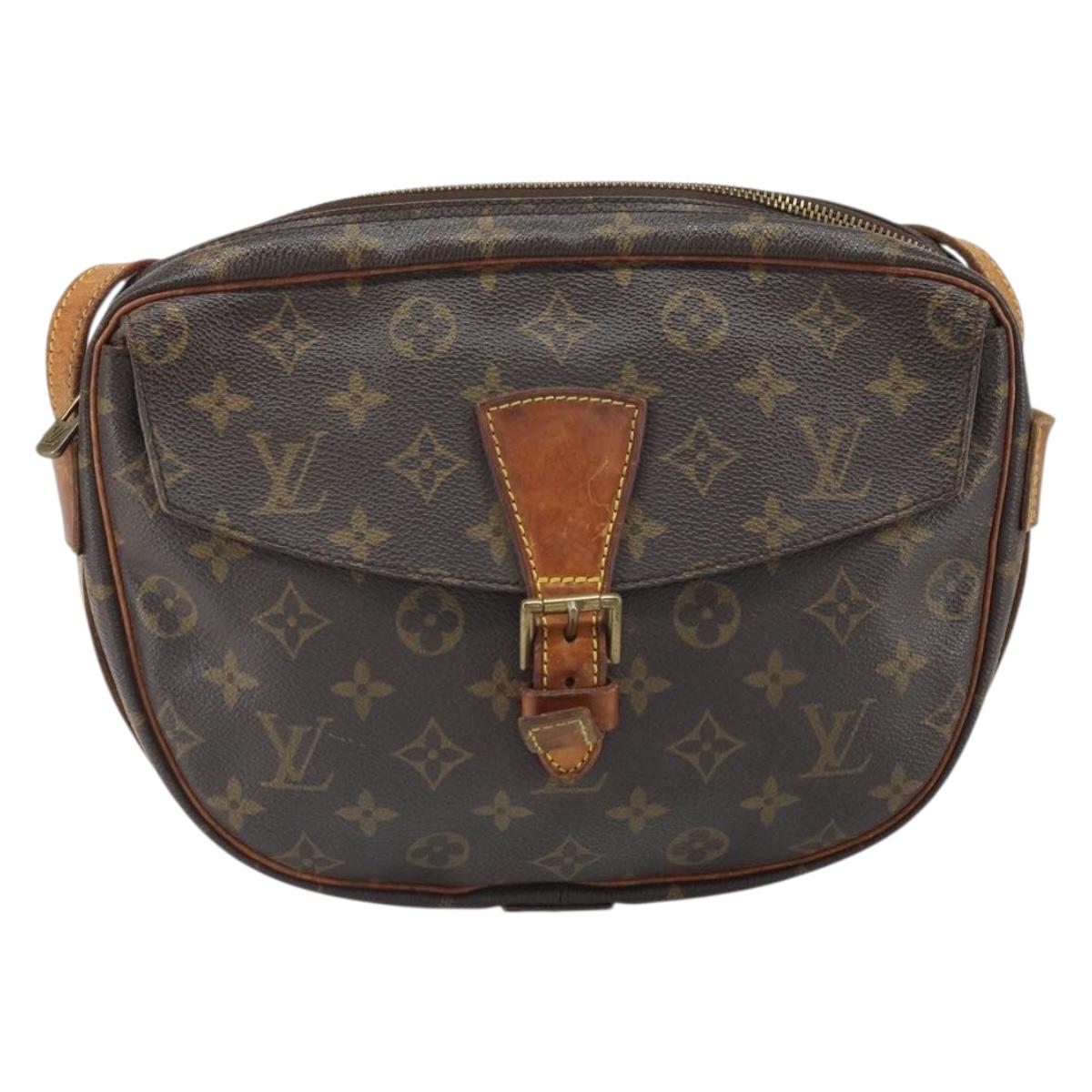 LOUIS VUITTON Monogram Jeune Fille GM Shoulder Bag M51225 LV Auth 166578