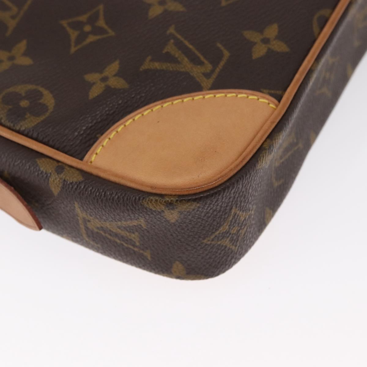 LOUIS VUITTON Monogram Marly Dragonne GM Clutch Bag M51825 LV Auth 166582