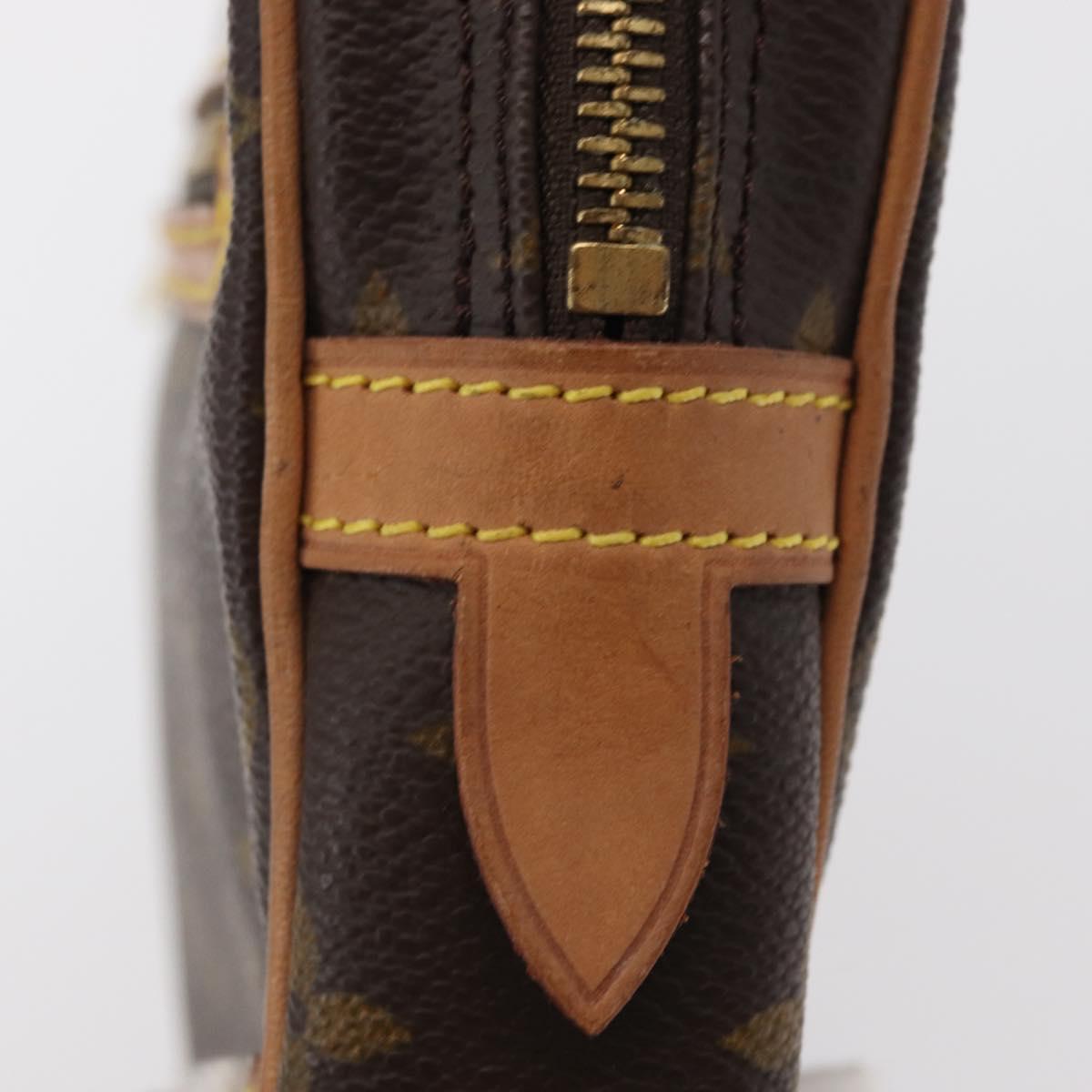 LOUIS VUITTON Monogram Marly Dragonne GM Clutch Bag M51825 LV Auth 166582