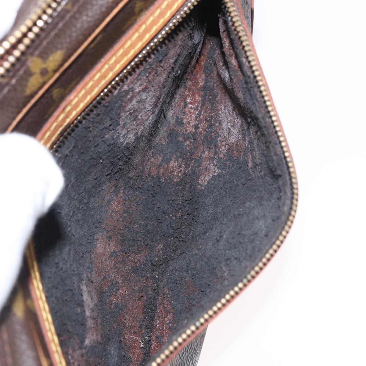 LOUIS VUITTON Monogram Marly Dragonne GM Clutch Bag M51825 LV Auth 166582