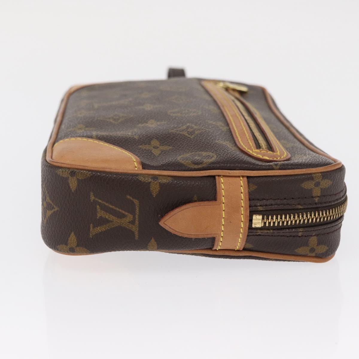 LOUIS VUITTON Monogram Marly Dragonne GM Clutch Bag M51825 LV Auth 166582