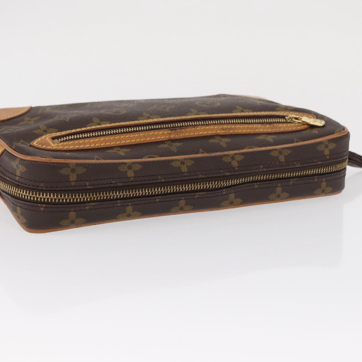 LOUIS VUITTON Monogram Marly Dragonne GM Clutch Bag M51825 LV Auth 166582