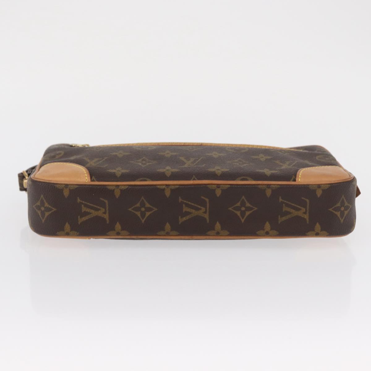 LOUIS VUITTON Monogram Marly Dragonne GM Clutch Bag M51825 LV Auth 166582