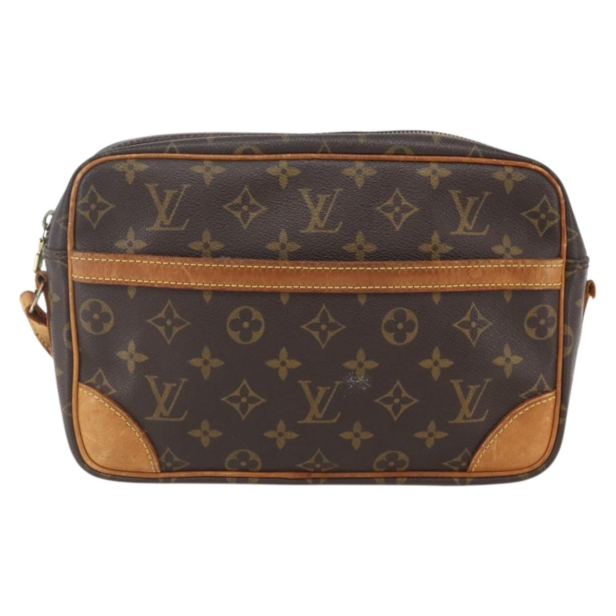 LOUIS VUITTON Monogram Trocadero 27 Shoulder Bag M51274 LV Auth 166584