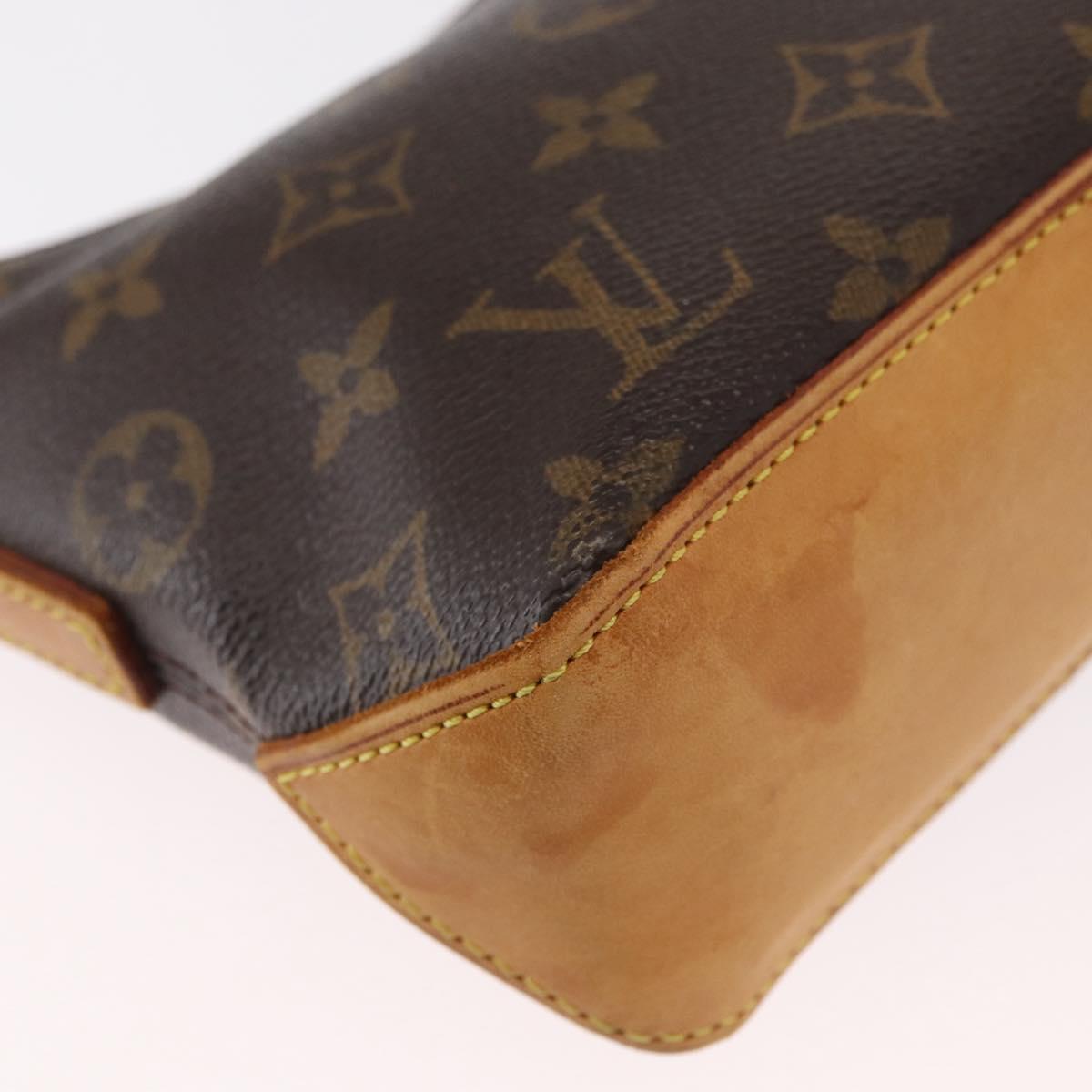 LOUIS VUITTON Monogram Trotteur Shoulder Bag M51240 LV Auth 166586