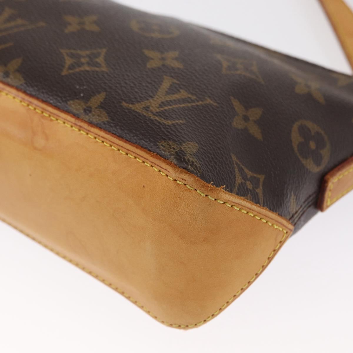 LOUIS VUITTON Monogram Trotteur Shoulder Bag M51240 LV Auth 166586
